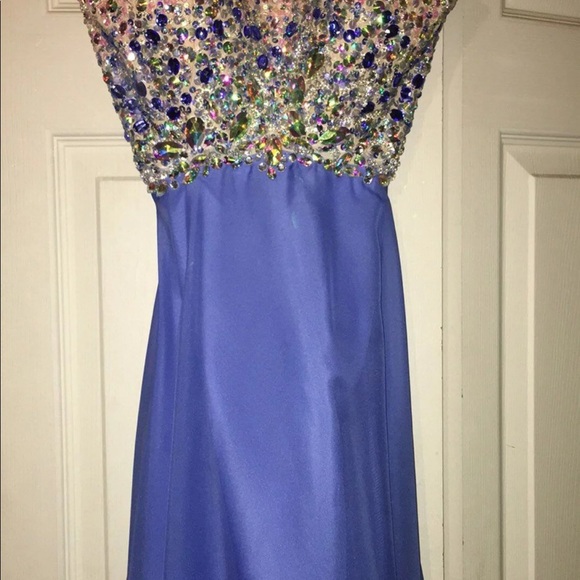 BLUSH PROM DRESS - Picture 3 of 4